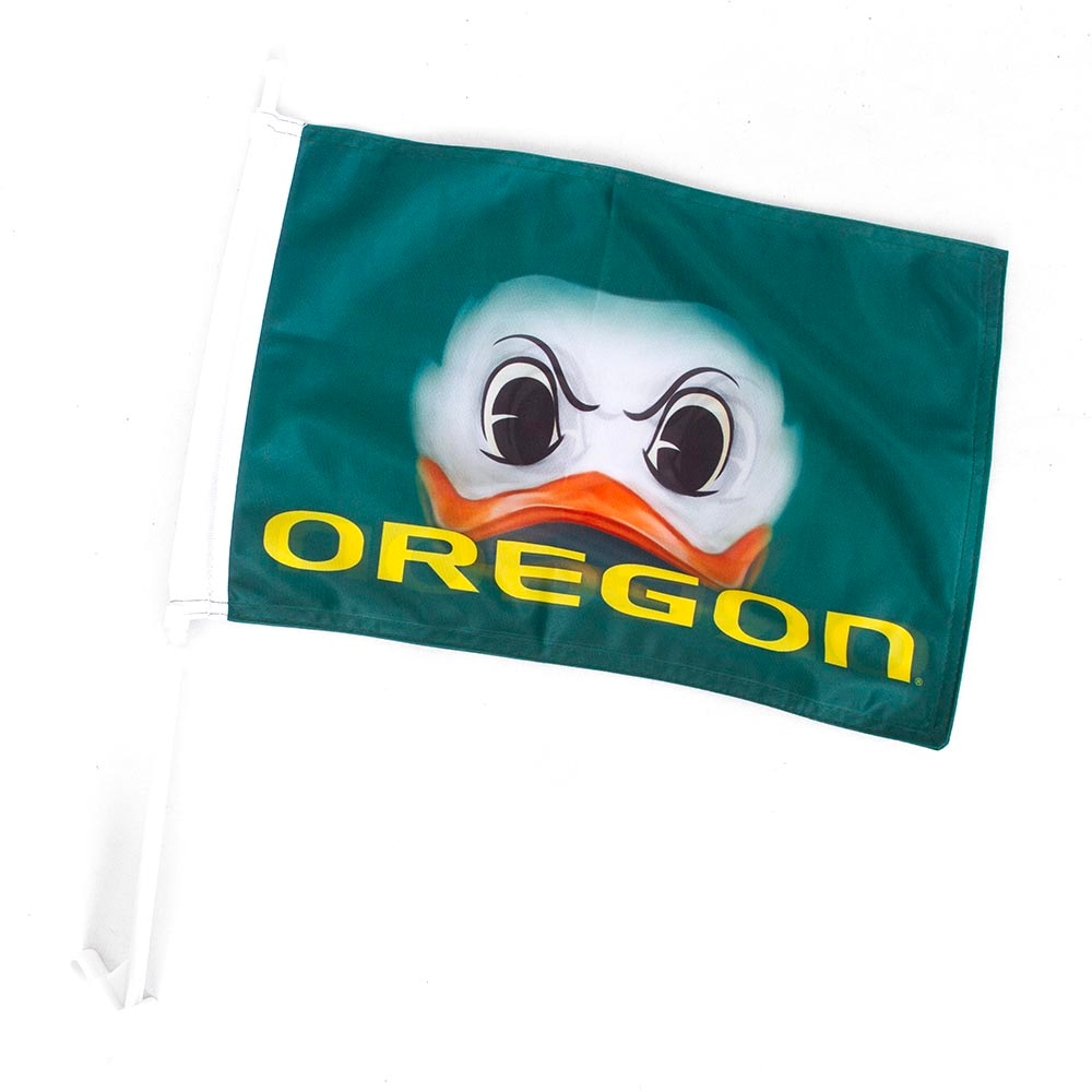 Oregon, Sewing Concepts, Green, Flags & Banners, Home & Auto, 11"x16", Nylon, Car Flag, Pole, Duck Eyes, 513864